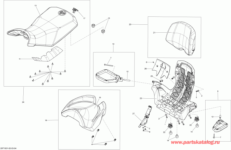 ATV  Outlander L MAX 500 EFI, 2015  - 29t1504