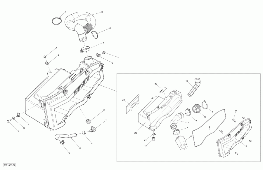 ATV  ������ Outlander Max 400 EFI, STD, XT (International only), 2015 - 35t1527