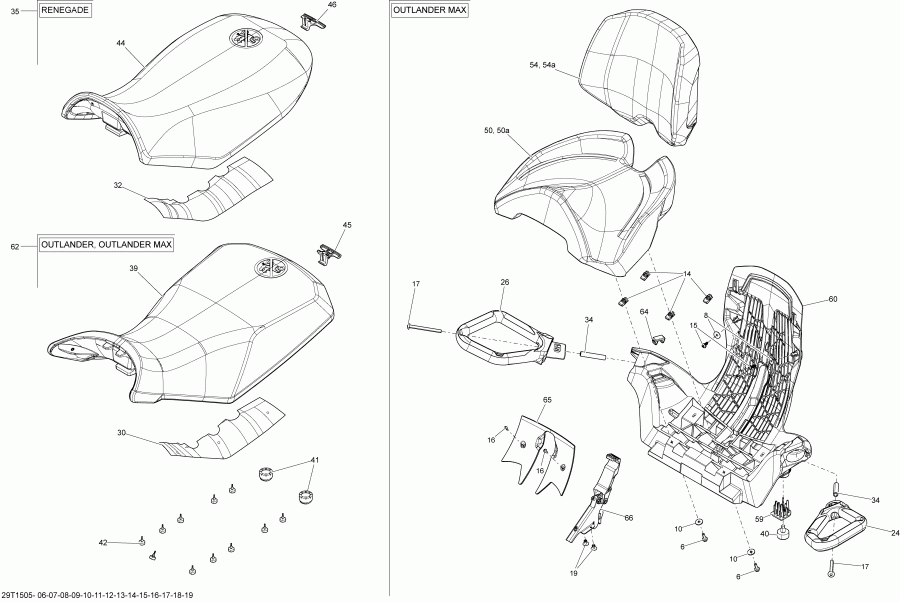 ������������ BRP Outlander MAX 800R EFI, 2015 ������ - 29t1516
