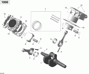 01- ,    _02r1506 (01- Crankshaft, Piston And Cylinder _02r1506)