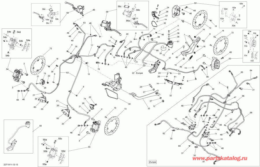  Bombardier Renegade 500 EFI, 2015  - 22t1511