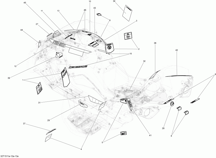 BRP ����������� Renegade 800R EFI, 2015 - 32t1512a