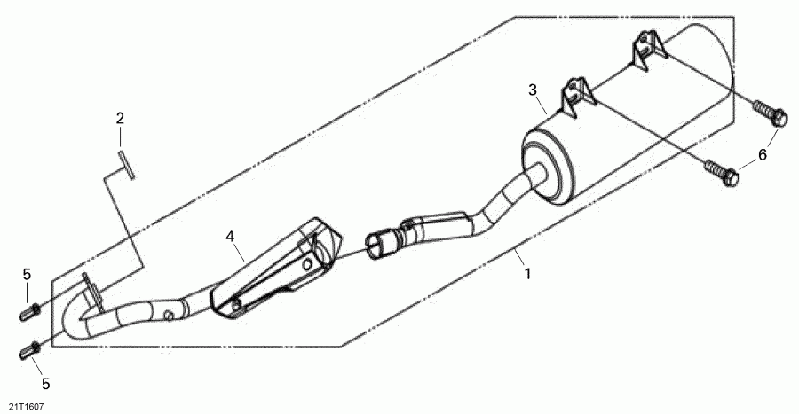 BRP DS 250, 2016  - Exhaust System International