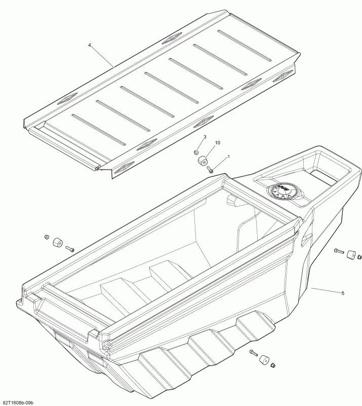 ATV BRP - Cargo Drawer Box Kit