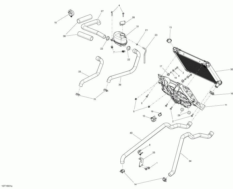 ATV BRP Outlander L - Outlander L MAX, 2016  -  System Except Xmr