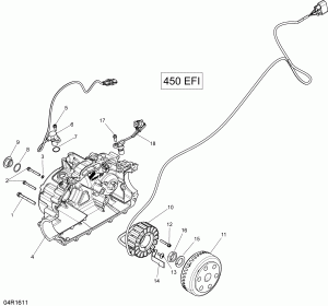 03-  - 450 Efi (03- Magneto - 450 Efi)