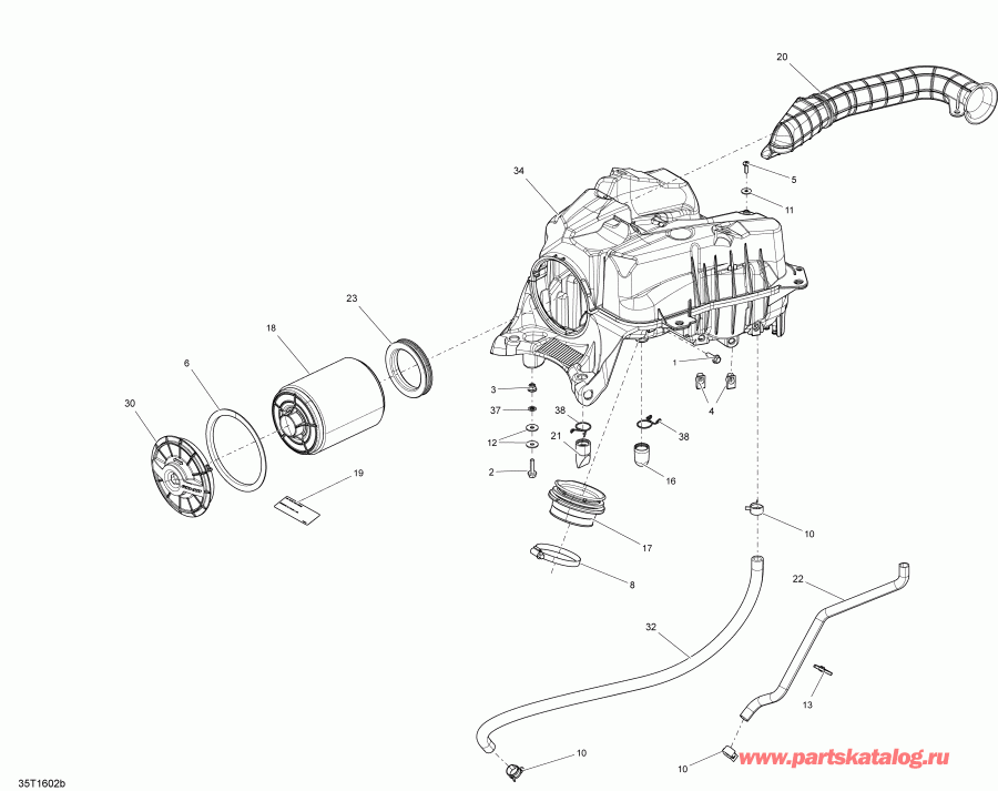  BRP - Air Intake Except Xmr