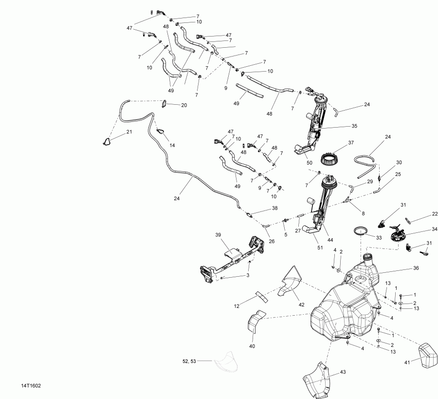  Outlander - Outlander MAX, 2016 - Fuel System All Models