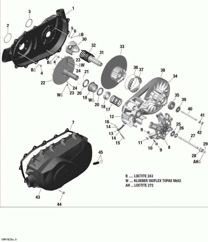  Outlander - Outlander MAX, 2016 - Transmission 1000r Efi (outlander Package Xmr)