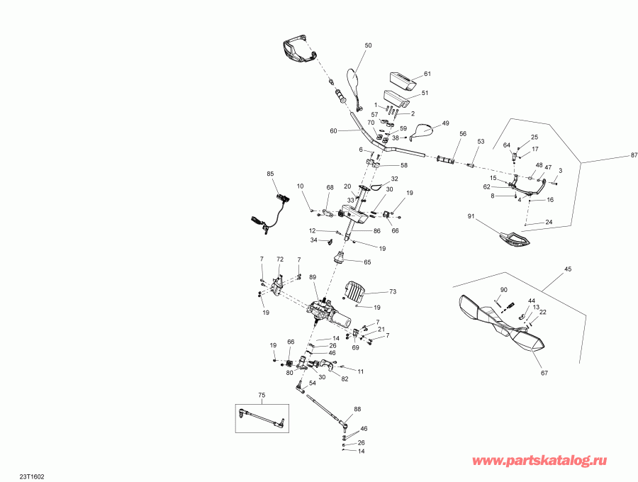 ATV BRP - Steering All Models