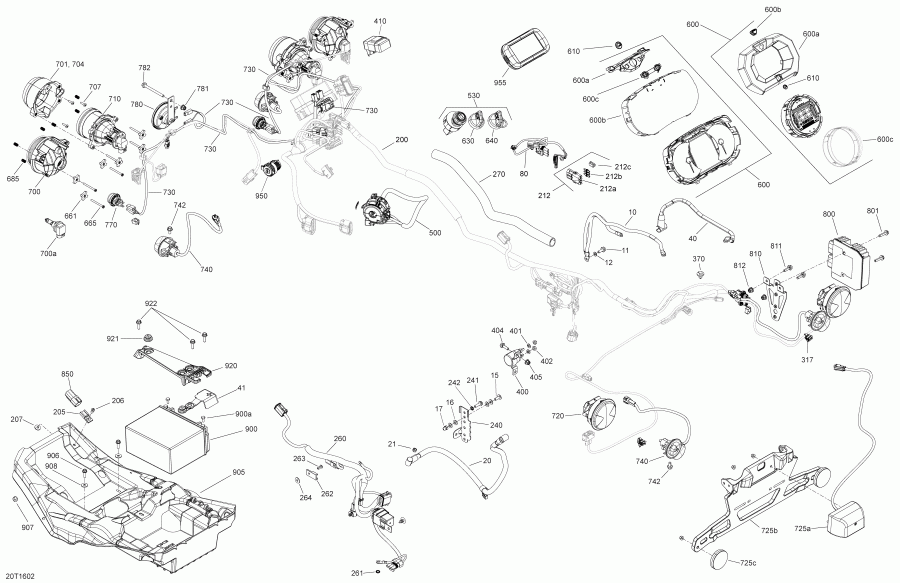 ������������ BRP Outlander - Outlander MAX, 2016 ������ - Electrical All Models