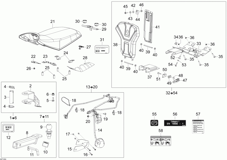 Outlander - Outlander MAX, 2016 - T3 Parts (max Xtp Models)