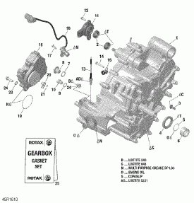 01-  Box   - Renegade Xmr (01- Gear Box Assy - Renegade Xmr)