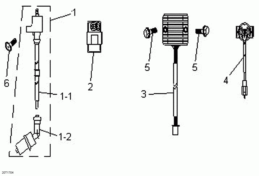 ATV BRP DS 70, 2017  - Electrical Components