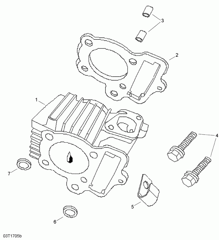  BRP  DS 90, 2017 - Cylinder