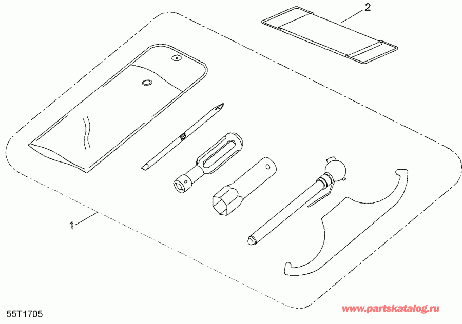 ATV   DS 90, 2017 - Tools