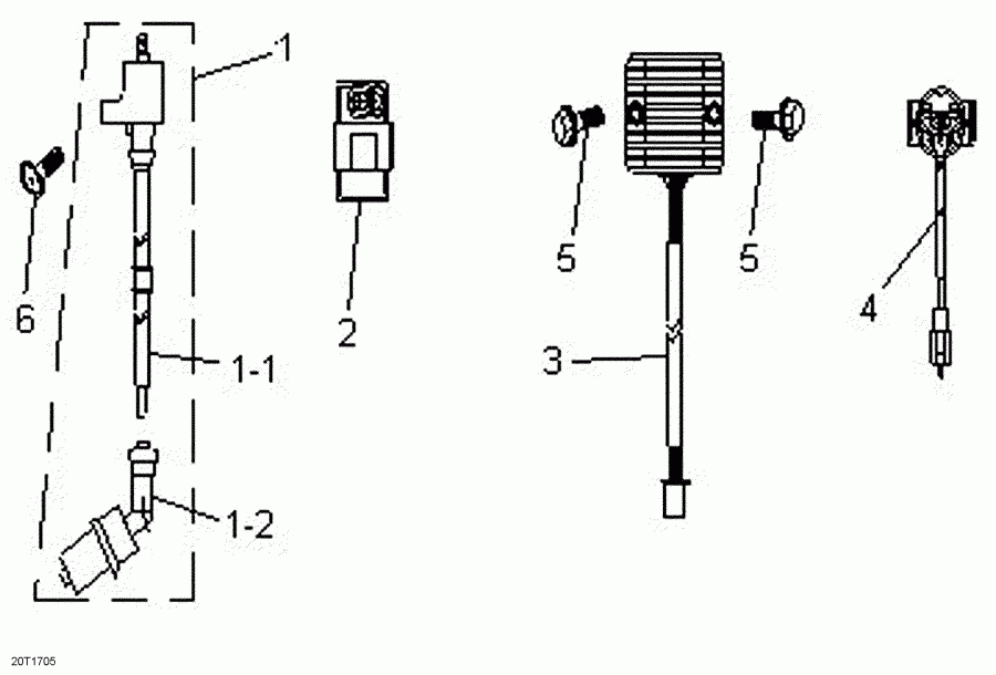 ATV BRP  DS 90, 2017 - Electrical Components