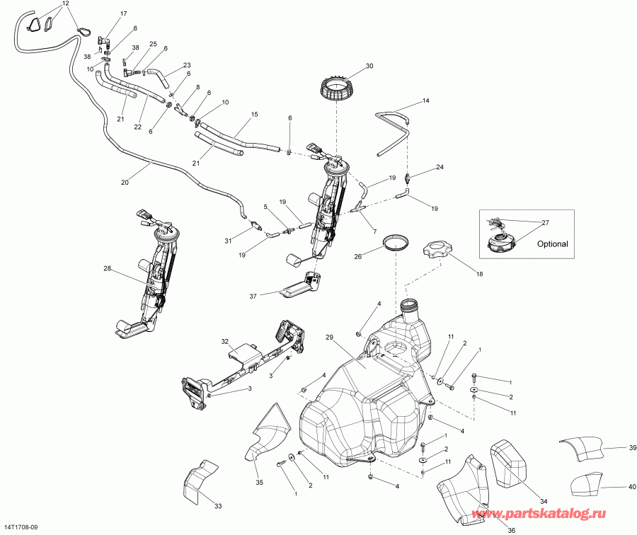 ATV BRP Outlander 6X6 - 1000 EFI, 2017 - ��������� �������