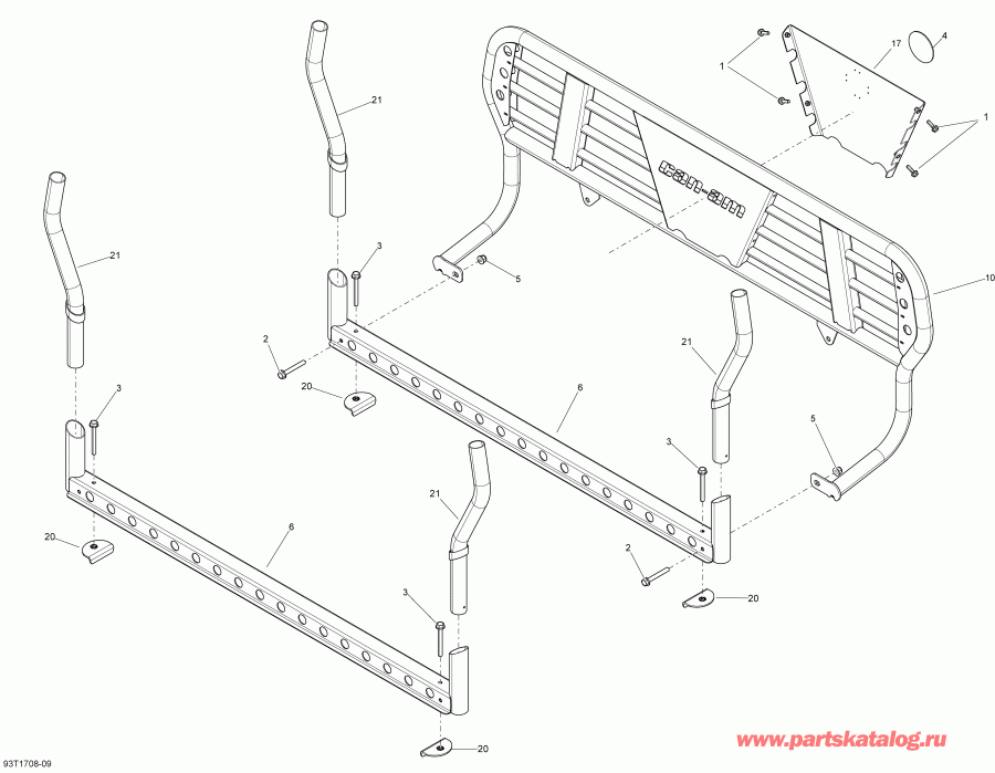 ATV BRP Outlander 6X6 - 1000 EFI, 2017 - дляestry Log Bar Квадроцикл BRP Outlander 6X6 - 1000 EFI, 2017 - дляestry Log Bar