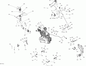 01-    Sport - 450 Efi (01- Engine And Engine Support - 450 Efi)