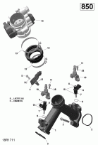 02-      - 850 Efi (02- Air Intake Manifold And Throttle Body - 850 Efi)
