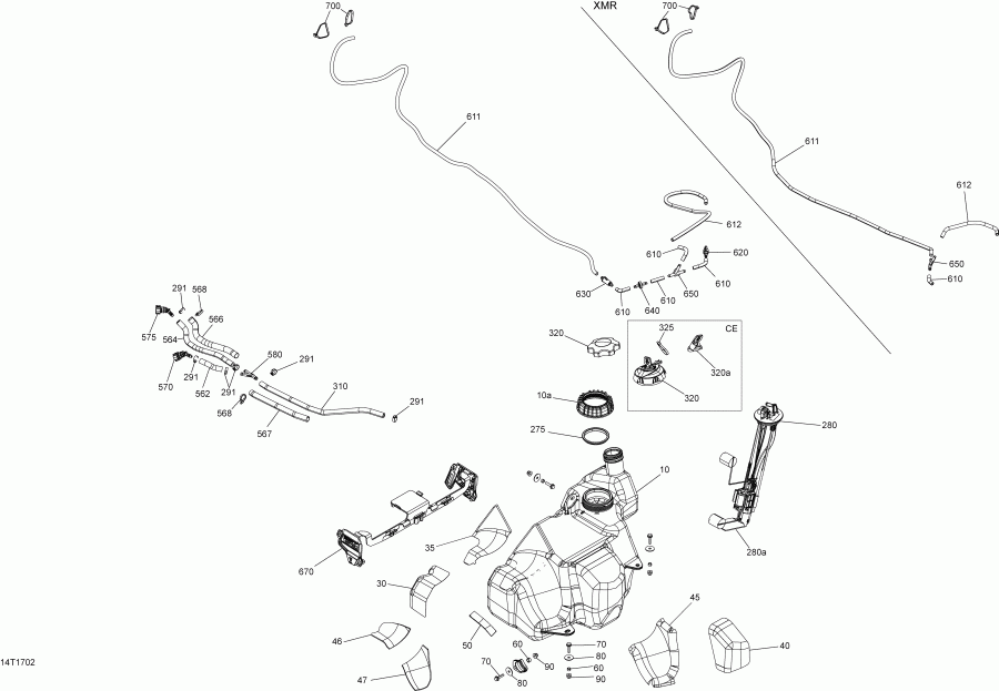 ������������  Outlander - Outlander MAX 570 PRO-650-850-1000, 2017 ������ - ��������� ������� All Models