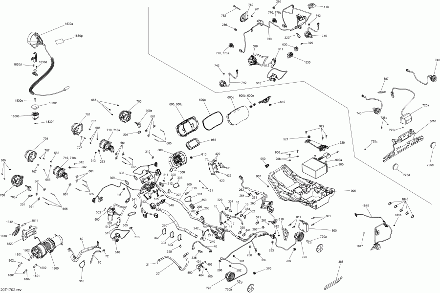 Outlander - Outlander MAX 570 PRO-650-850-1000, 2017 - ��������� System All Models