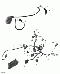 10-     Electronic Module - 1000r Efi (outlander Except Package Xmr) (10- Engine Harness And Electronic Module - 1000r Efi (outlander Except Package Xmr))