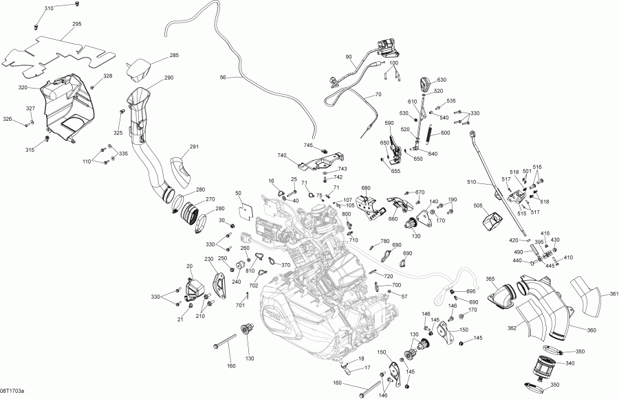 BRP - Engine And Engine Support Except Xmr