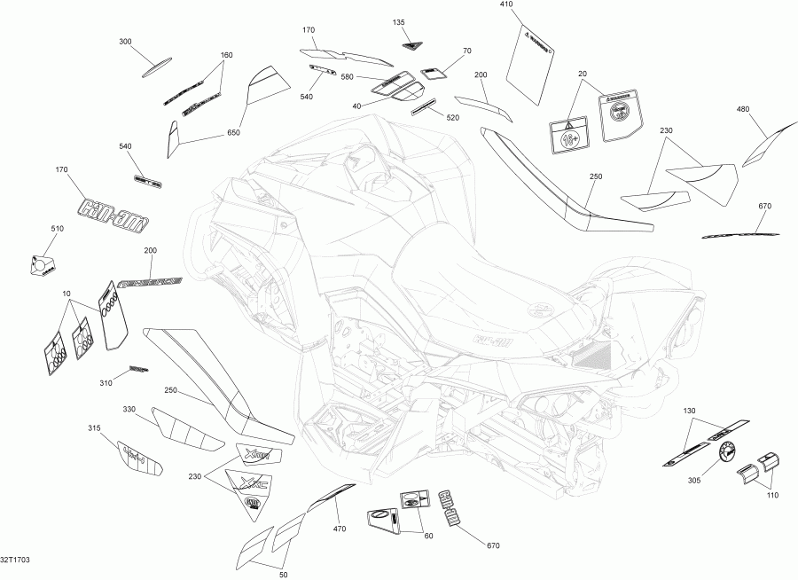 ������������  Renegade, 2017 - Decals All Models