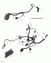 10-     Electronic Module - 1000r Efi (renegade) _2 (10- Engine Harness And Electronic Module - 1000r Efi (renegade)_2)