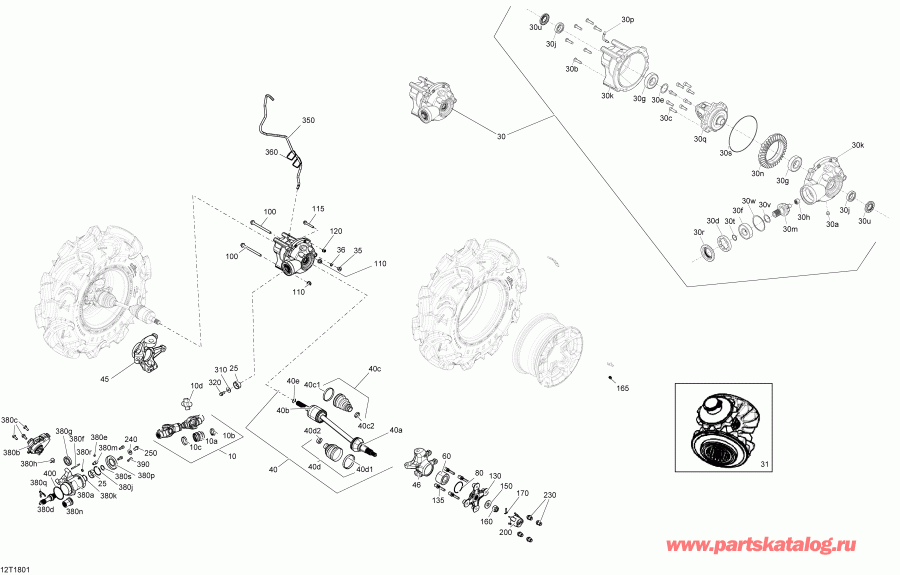 ATV  Outlander 450 EFI, 2018 ������ - Front Drive, Outlander 450