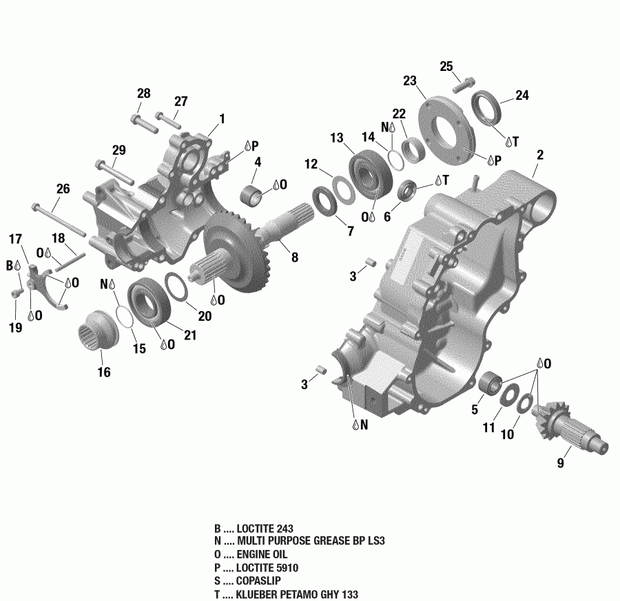  BRP  Outlander T3 570 EFI, 2018 -  Box 1 420684829