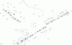 08- Drive, Rear Outlander 450-570 (08- Drive, Rear Outlander 450-570)