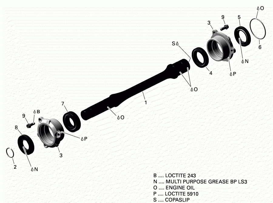 Bombardier - Drive Shaft