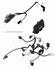 10- ��������� ���� �������� � Electronic Module (10- Engine Harness And Electronic Module)