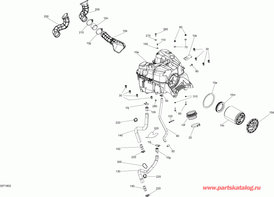 Bombardier Renegade 570 EFI, 2018 - Air ������� ������ Package Xmr