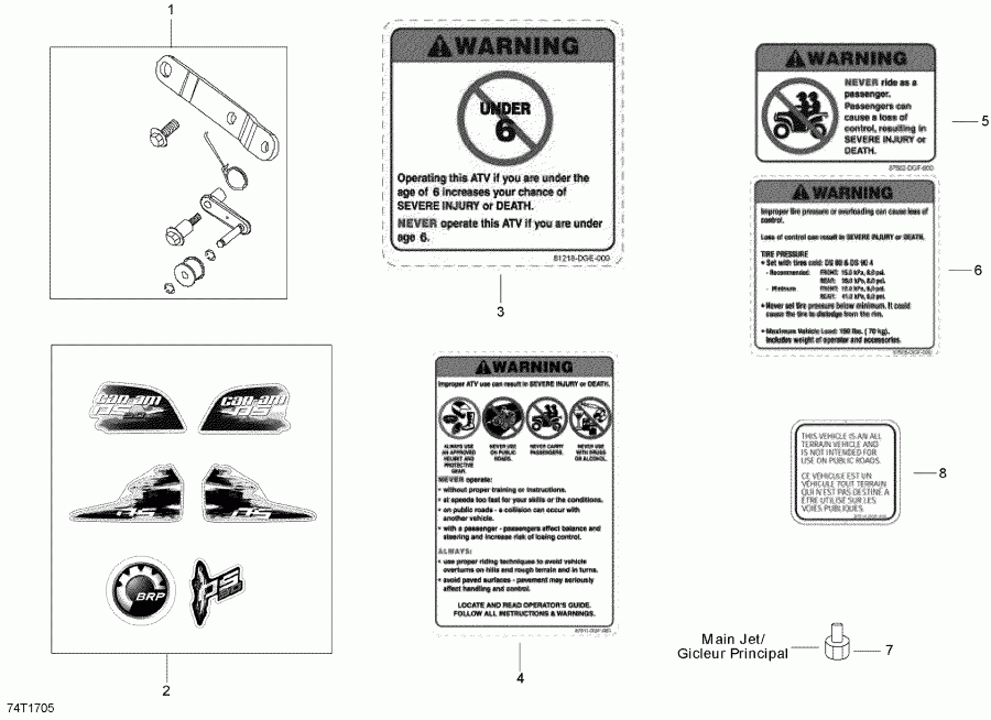  BRP - Accessories And Decals