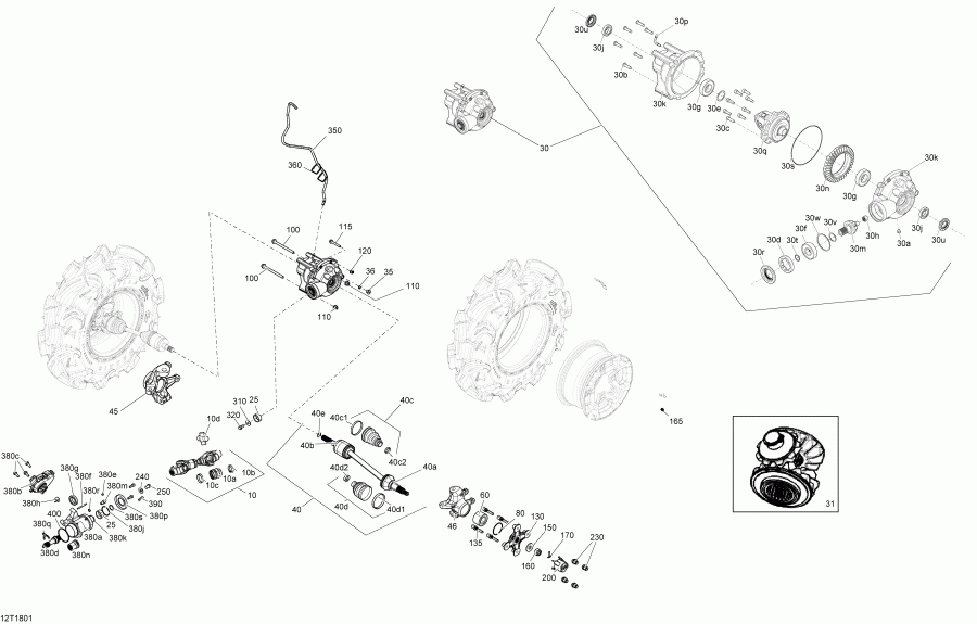 ����������  Outlander 450 EFI T3 Old EU Regulation, 2018 (built Before Nov 2017) ������ - Front Drive, Outlander 450
