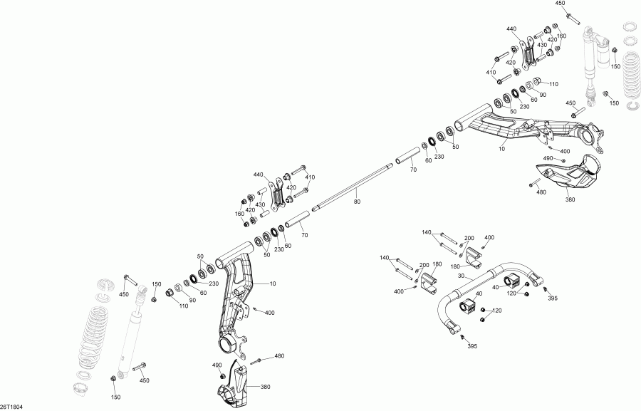  Bombardier - Rear Suspension New T3