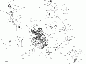 01-  Outlander - 570 Except Xmr (01- Engine Outlander - 570 Except Xmr)