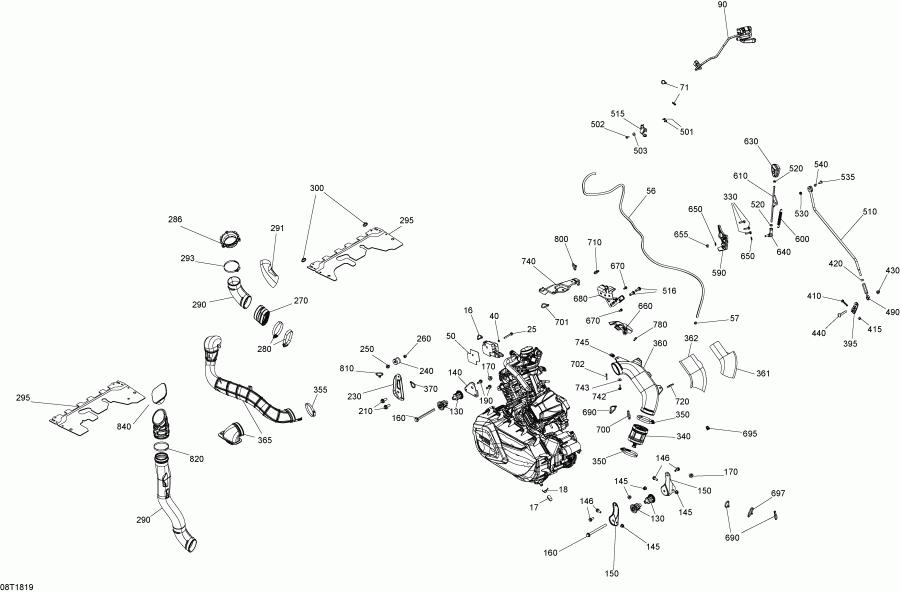 ATV  Outlander MAX 6X6 - 650 EFI - T3, 2018 ������ - ���������