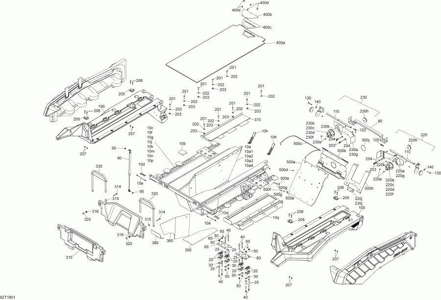 ����������  Outlander MAX 6X6 - 650 EFI - T3, 2018 ������ - Cargo