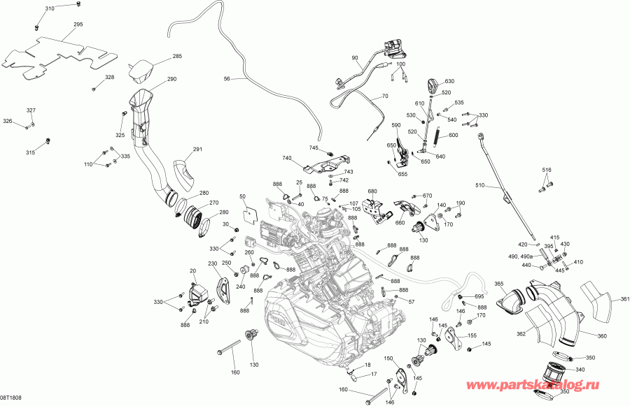 ���������� BRP Renegade 1000R EFI, 2018 ������ - ��������� Renegade 1000r