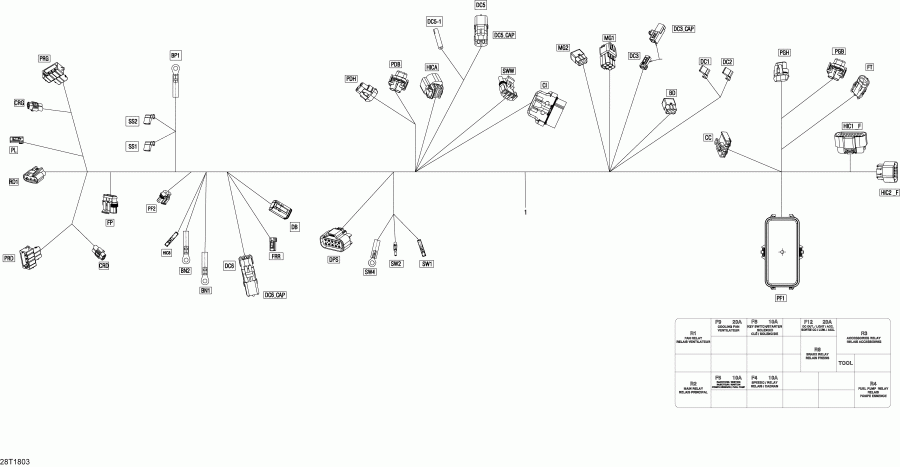  - Main Harness 710005820 T3