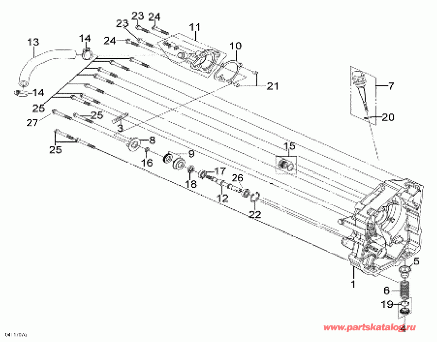 BRP модель DS 250, 2018 - Magneto Квадроцикл  модель DS 250, 2018 - Магнето
