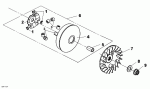 05-   (05- Drive Pulley)