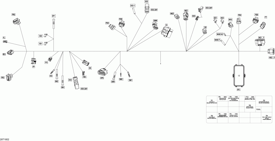  - Main Harness 710005755 Except T3