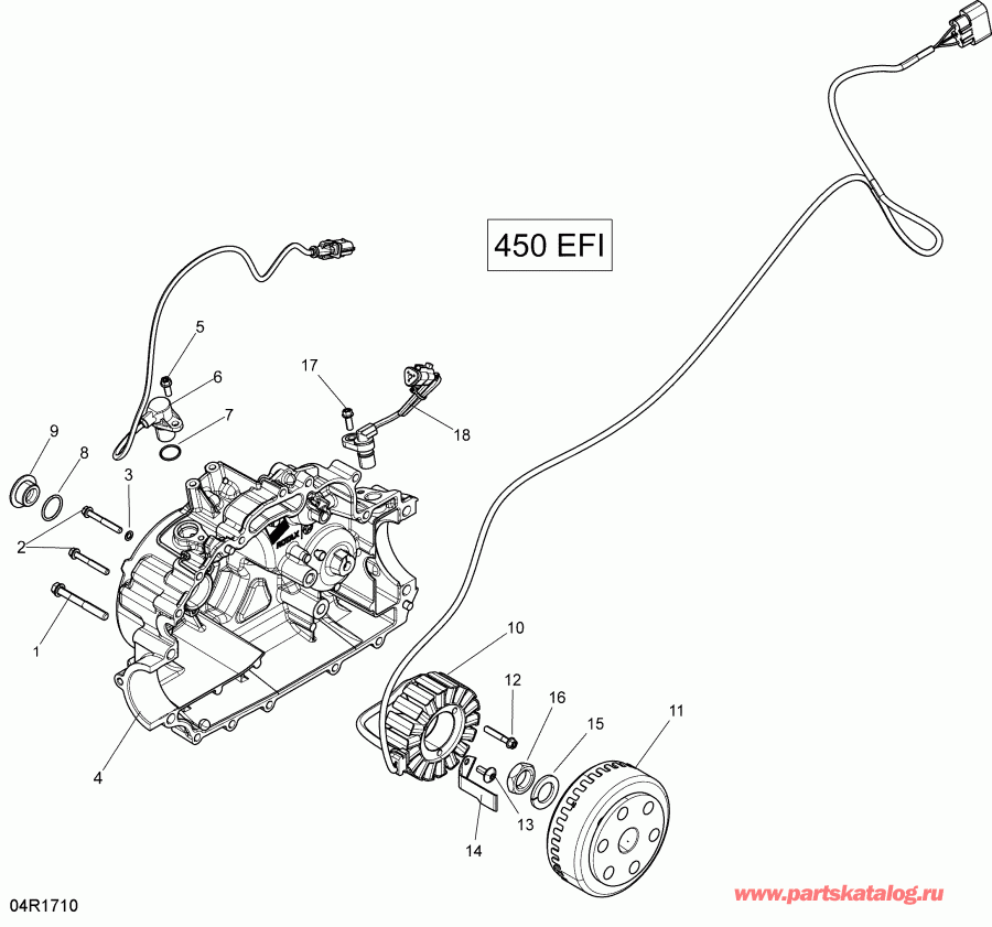 ����������  Outlander MAX 450 EFI, (Including T3 old EU Regulation - Built before Nov 2017) MY2018 - ������� 450 Efi