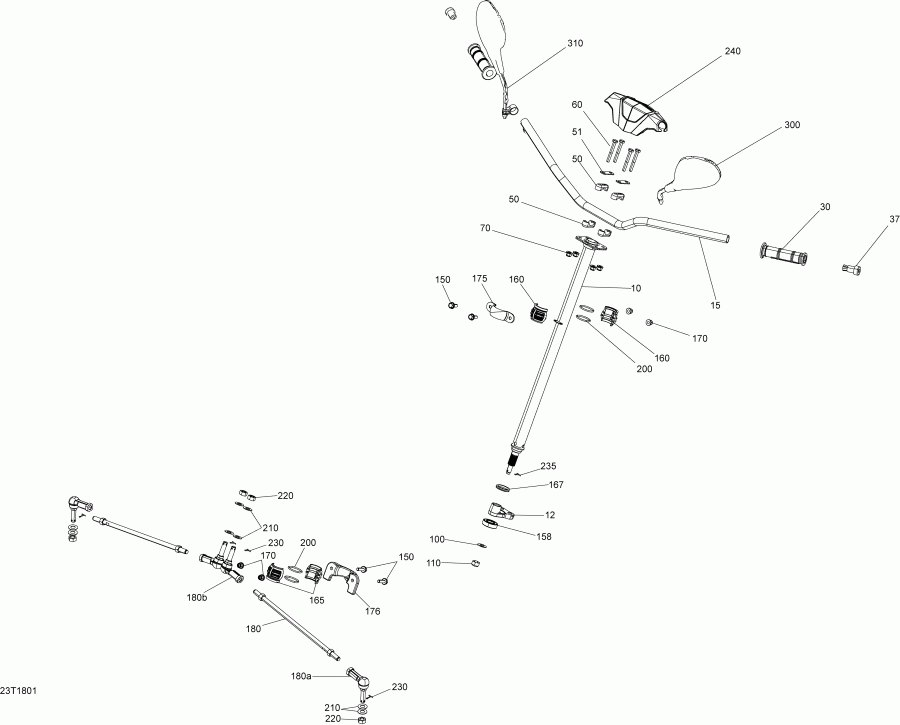 - Steering Outlander 450-570 Std